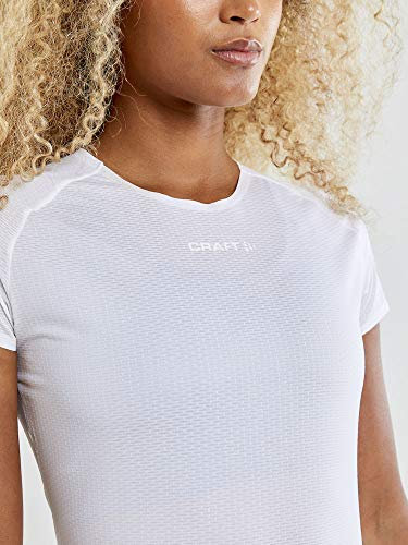 Craft Damen Baselayer NANOWEIGHT SS W, White, XL, 1908854-900000-7