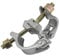 GeZu Impex® Right Angle Coupler 48 x 60 mm Hot Dip Galvanised Clamp for Scaffolding Steel Pipe Construction Tubes Coupling