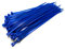 Cable Ties - 300mm x 4.8mm - Strong Nylon Zip Ties (400, Blue)