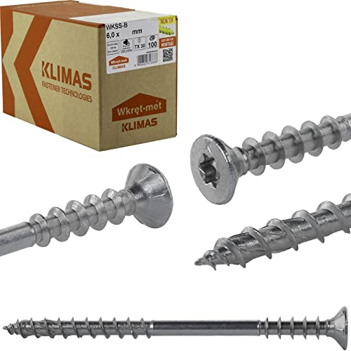 Distanzschrauben 6,0 x 60 mm Justierschrauben 200 St. Abstandsschrauben verzinkt
