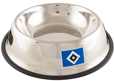 HSV Hamburger SV Fressnapf Edelstahl ** Raute/Emblem ** Haustier Hund Katze