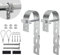 Solar Haken Balkon - Solarmodul Halterung Runde Balkon (2 pcs)