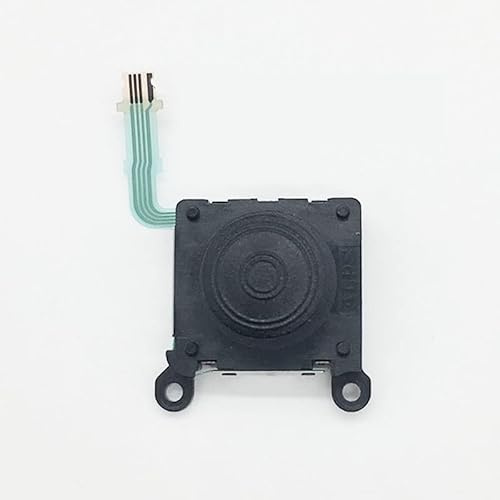 YANHAO [Videospielteile] Schwarz Weiß Original New Left Right Joystick Controller for Sony PS Vita 2nd Gen PSV 2000 Analog Joysticks for ALPS Joystick [Ersetzen] (Color : OEM Black)