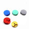 1pcs Metal Buttons for 3DS 3DS XL 3DS LL Analog Controller Stick Cap 3D Joystick Cap for 2DS New 2DS 3DS LL XL Thumbstick Button (Gray)