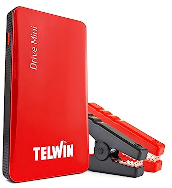 Telwin Drive Mini Arrancador multifuncion de litio y Power bank, 1000A