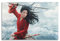 VZRSQZK Mulan-Film-Poster, dekoratives Gemälde, Leinwand-Wandposter und Kunstdruck, modernes Familienschlafzimmer-Dekor-Poster, 20 x 30 cm