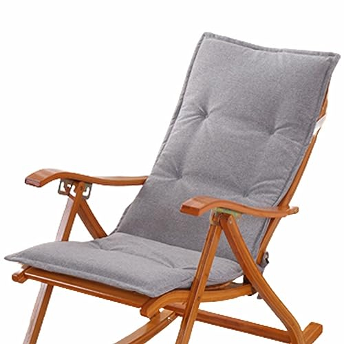 Chaiselongue-Kissen Tragbare Kissen für Gartenliegen Terrassen-Chaiselongue-Kissen Ideale Polsterung - Stuhlauflage, Sitzpolster für Haus, Garten(nur Kissen,120 * 48cm).