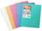 Clairefontaine 951441C Un Cahier Agrafé Koverbook Silver - 17x22 cm - 96 Pages Grands Carreaux - Papier Blanc 90 g - Couverture Polypro Opaque - Couleur Aléatoire