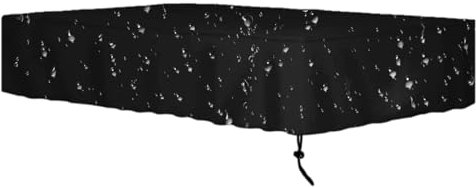 Billiard Table Cover, Oxford Fabric Billiard Table Cover With Drawstring, Waterproof, Dustproof, Windproof, Anti-UV 210D Oxford Protective Cover Pool Table