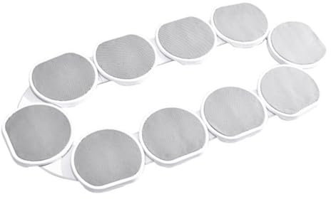 Mesa de comedor, plato giratorio multifunción, giratorio de 360 grados, bandeja para servir para fiestas de cocina, reuniones (10 platos)
