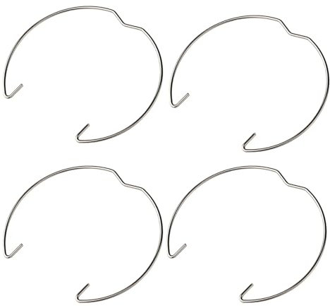 Comebachome MR11 Stützende Federring -Clip -Durchmesser 35 mm LED -Halogenlampenhalter, in einzeitlich versenkte Beleuchtung MR11 herzförmig, 4 Packungen, Federringclip, Downlight Federclips