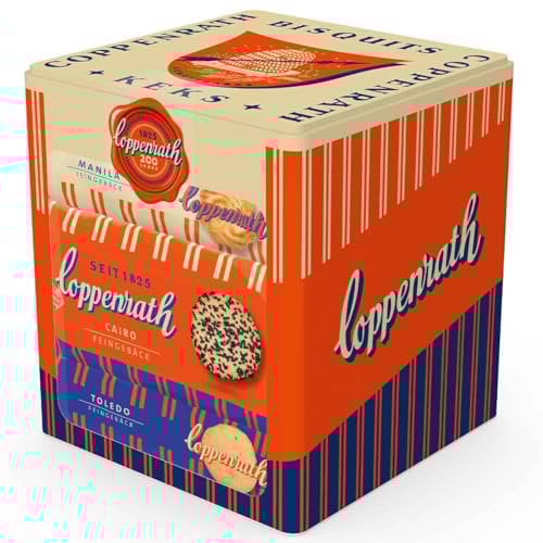Coppenrath Feingebäck Jubiläumsdose 1,2 kg (1 Dose + 6 x 200 g)