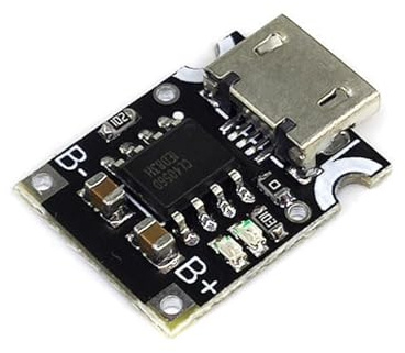 Qsvbeeqj TP4057 Typ C USB 5V 1A 18650 Cell Batterie Lademodul Größe Und Für Verschiedene 3 7 V Batterien Mit Hoher Effizienz Lademodul Zuverlässig
