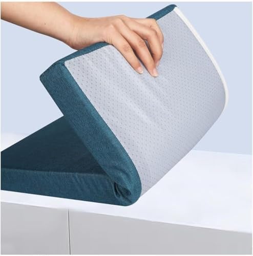 BUAOGDVG Sitzkissen for drinnen und draußen – 1/2/3-Sitzer, 5 cm dick, waschbar, rutschfest, for Gartenmöbel, Terrasse, Küche und Fensterbank.(K,110x50x5cm)