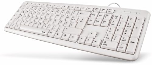 Hama Basic Tastatur K210 Weiss