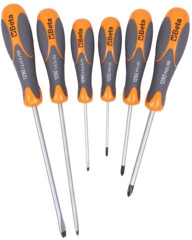 Beta 1293/D6 - Jeu de 6 tournevis (art. 1290, 1292)