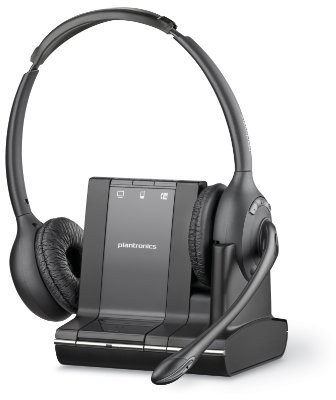 Plantronics W720 SAVI Wireless UC UK Binaural DECT Headset