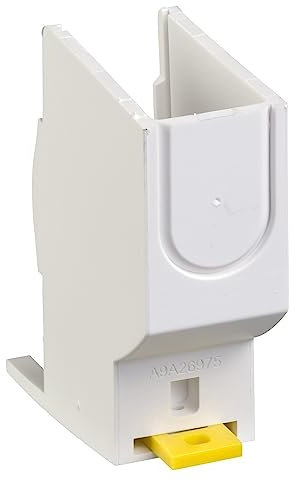 Schneider A9A26975 Acti 9 Components 2X Terminal Shield 18mm IC60, White