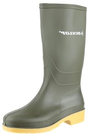 DUNLOP Protective Footwear, 16247, Dulls, Verde Oliva, Taglia 38 EU