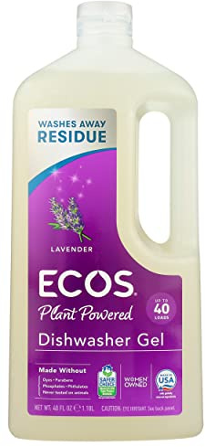 Earth Friendly Wave Dishwasher Gel, Lavender, 40 Fl Oz