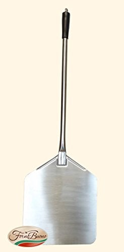 Forno Buono® PRO Pizza Peel Professional Oven Spatula Pizza Paddle Server for up to 12 Pizzas - Castmaster