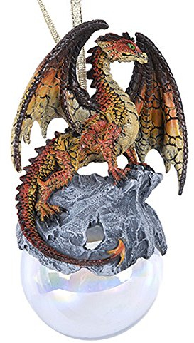 Pacific Giftware Hyperion Drache Weihnachtsbaumschmuck Mittelalter Mythische Fantasy Dekoration NEU