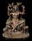 Cernunnos Figur - Keltischer Gott mit Tieren | Veronese Dekofigur handbemalt, heidnischer Gott, bronziert & coloriert
