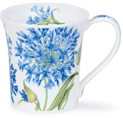 Dunoon Fine Bone China Flora Range - Made in England (Agapanthus)