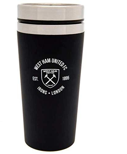 West Ham United FC Executive Travel Mug (One Size) (Black)
