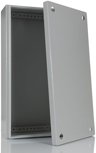 Rittal KX 1504.000 Installations-Gehäuse, Wand-Gehäuse 400 x 200 x 120 Stahlblech Lichtgrau 1St.