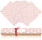 LA BELLEFÉE Duftendes Schrankpapier Schubladeneinlagen Perfekt für Kommode, Kleiderschrank, Schubladen, Regalen, 6 Blatt (Rose & Sandelholz)