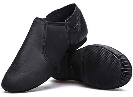 Chaussures de Danse Femme Cuir Latine Jazz Ballerine Basket Chausson Confort