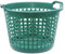 Agrarflora Gartenkorb 25kg, rund, Ø460x330mm - Laubkorb aus Recycling-Kunststoff - stapelbarer Allzweckkorb für Haus & Garten - Obstkorb, Erntekorb, Haushaltskorb - Hohe Stabilität - Made in Germany
