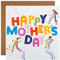 Hallmark Muttertagskarte – modernes buntes Jazzy-Design