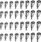 32 Stück Spitzenring Rutenring, Angelrute Reparatur Spitzenring, Angelrute Reparatur Zubehör, Angelrutenführung, Angelruten Spitzen Reparatur, Anwendbar für alle Gewässer (8 Größen)