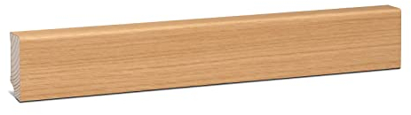 KGM 60-FSC®-zertifiziert Eiche geölt aus Fichte Massivholz – furniert – Maße: 2400 x 20 x 46 mm – 1 Stück