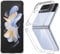 MIMGOAL Case for Samsung Galaxy Z Flip 4 Cover [Slim Fit] Hard Transparent PC Cover,[Anti Yellow] Shock-proof Bumper Phone Case for Samsung Galaxy Z Flip 4 5G 2022- Crystal Clear