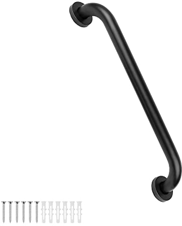 KLEHOPE Hangelgriffe, Haltegriffe Bad Senioren, Handlauf Innen, Haltegriff Dusche, Handlauf Edelstahl, Wandhandlauf Senioren für Bad, Badewanne, Toilette