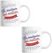 Planetee Tasse métier personnalisable Meilleur(e) du Monde | Mug café ou thé idée cadeau personnalisé drôle et original collègue de travail