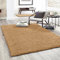 VIMODA Hochflor Teppich Prime Shaggy Langflor Wohnzimmer Schlafzimmer Modern Farben, Farbe:Beige, Maße:160x220 cm