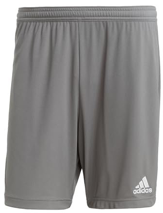 adidas Homme Entrada 22 Shorts, Team Grey Four, XL Long