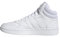 adidas Men's Hoops 3.0 Mid Lifestyle Basketball Classic Vintage Shoes, Cloud White/Cloud White/Cloud White, 12 UK