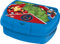 Marvel Sandwich Box blu per bambini in plastica Avengers Iron Man Hulk Captain America utile per portare la merenda fuori casa
