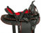 WILD RACE Wunderschöner Designer-Westernsattel aus synthetischem Barrel Racing/Beautiful Designer Synthetic Western Barrel Racing Western Saddle (17, Red-Black)