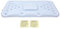JYCRA 180 X 80 cm Aufblasbare Pong-Pool-Lounge, Lustiger Schwimmender Bier-Pong-Tisch, Verdickte Schwimmende PVC-Reihe für Pool-Party
