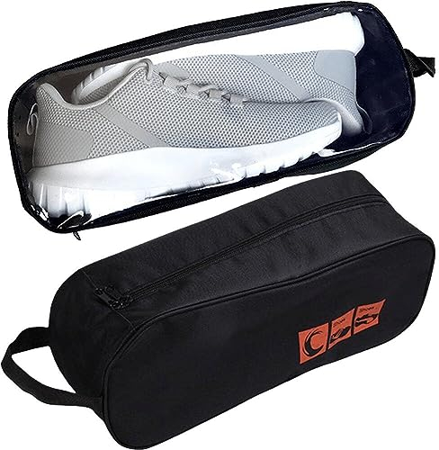 Portable Travel Shoes Bag Breathable Organizer Gym Training Basketball Football Shoes Waterproof Transparent Storage Bag