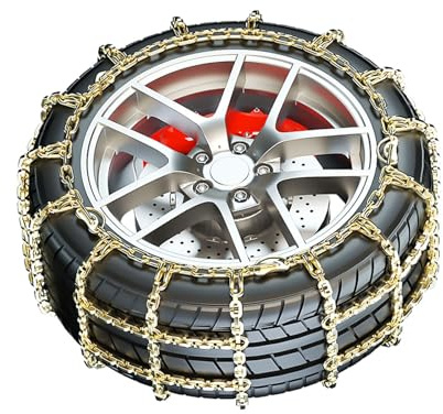 Schneeketten, SUV-/LKW-Winterradketten, einfach zu montieren, 2er-Set 305-55R20