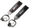 IZREEL Kohlefaser-Motorrad-Schlüsselanhänger für K-TM Duke RC 125 390 200 690 250 790 Zubehör, Rot