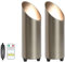 Monsing LED Spotlichter Bilderlichter Akzentlichter Wandlampe mit Schalter und Stecker 5W 3000K Akzentbeleuchtung, Umgebungslicht für Zuhause, Pflanzen, Bilder, Timer-Dimmschalter(Gold-3000K)