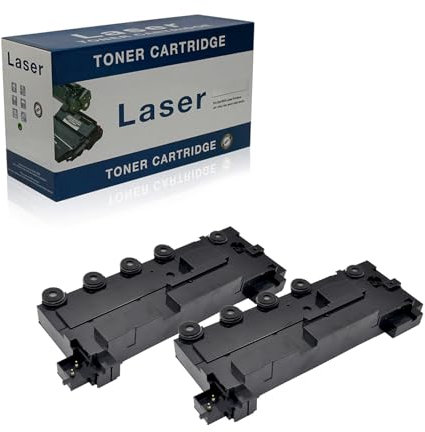 Ineecink Compatible Bouteille De Toner Usagé De Rechange pour Lexmark C2240 78C0W00 À Utiliser avec Lexmark C2325 C2425 C2535 C2640 MC2425 MC2535 MC2640 L'imprimante,(Noir - 25000 Pages),2 Pack